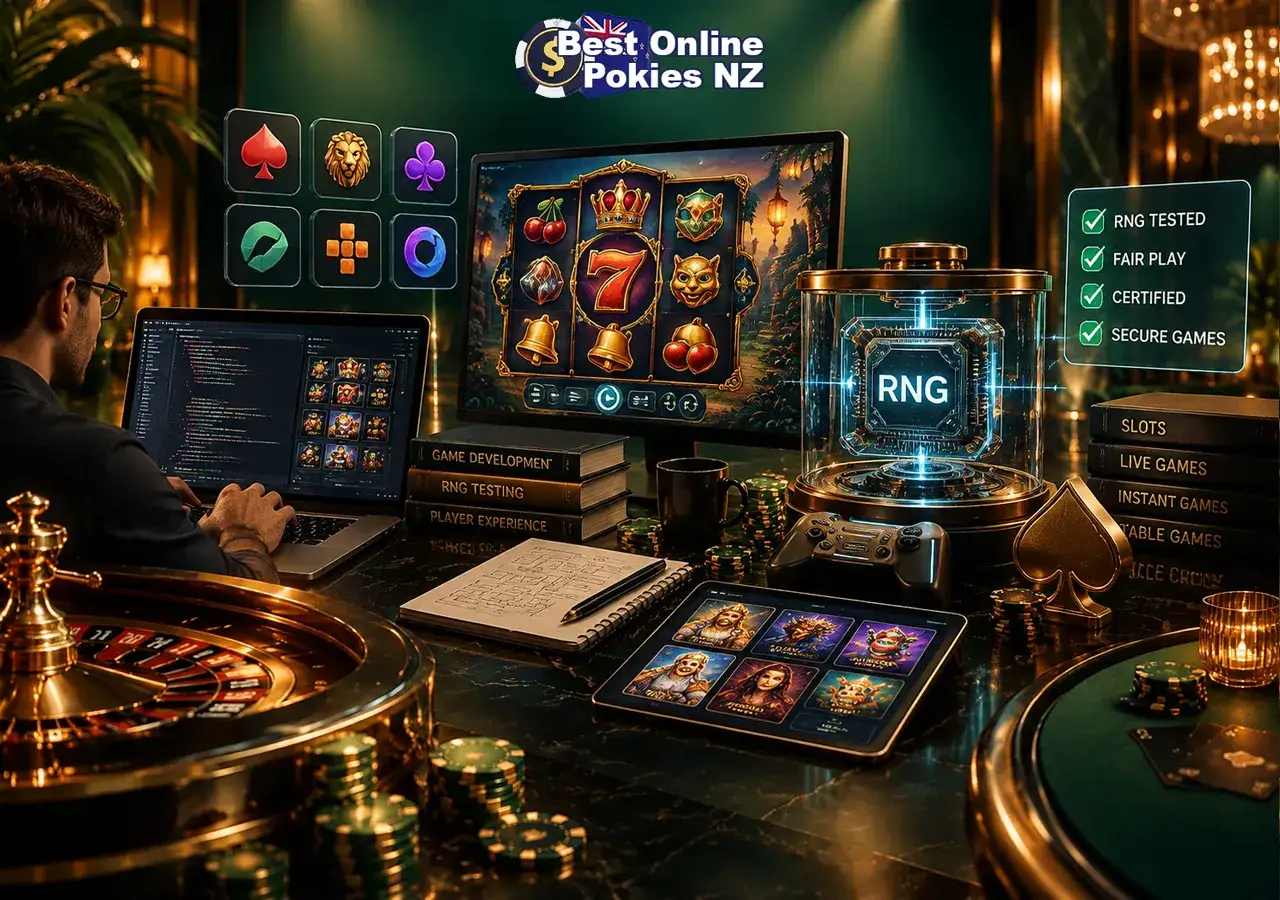 Game studios developing online slots for platforms